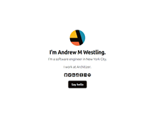 Tablet Screenshot of andrewwestling.com